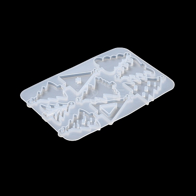 DIY Christams Silicone Pendant Molds DIY-F140-02A-1