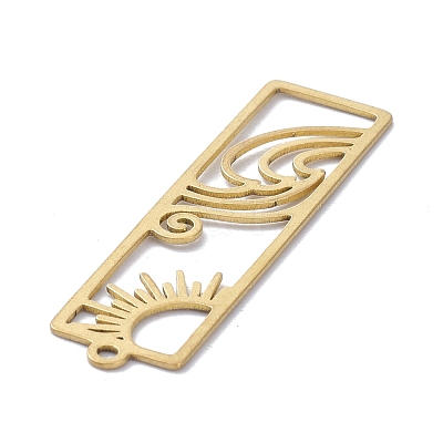 Brass Pendants KK-I010-12C-1