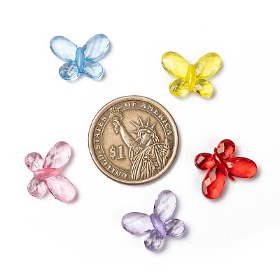 Transparent Acrylic Beads TACR-R13-M-1