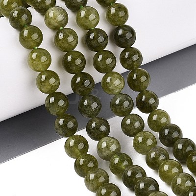 Natural Quartz Beads Strands G-N363-8mm-02-1