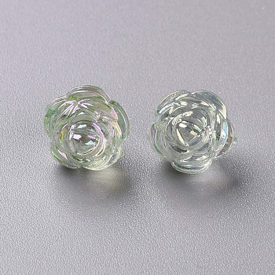 Transparent Acrylic Beads TACR-S154-33C-327-1
