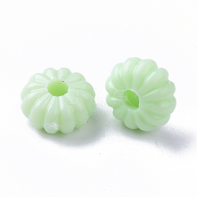 Opaque Polystyrene(PS) Plastic Corrugated Beads KY-I004-10-1