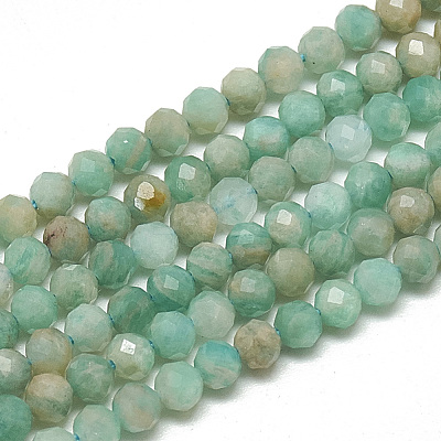 Natural Russia Amazonite Beads Strands G-S300-13-3mm-1