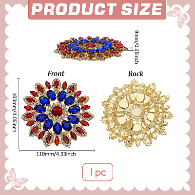 1Pc Rhinestone Cabochons RB-FG0001-04B-1