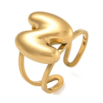 304 Stainless Steel Finger Ring LS-RJEW-L125-02G-14-1