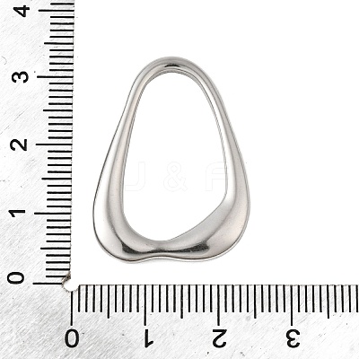 304 Stainless Steel Pendants X-STAS-V012-02P-1