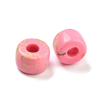 Synthetic Imperial Jasper Dyed Beads LS-G-G003-A07-1