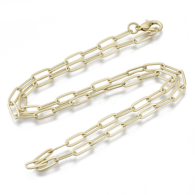Brass Paperclip Chains MAK-S072-11B-MG-1