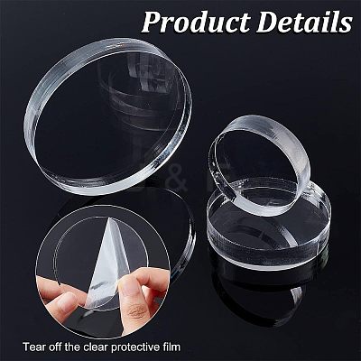 3Pc 3 Style Acrylic Boards DIY-FG0003-21-1