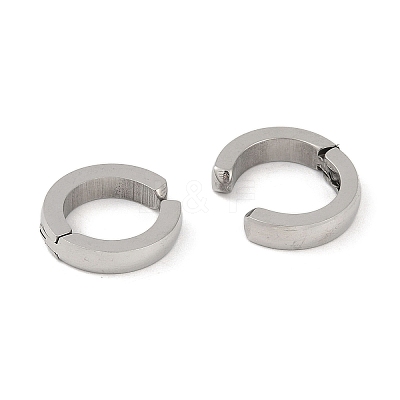 Non-Tarnish Stainless Steel Non Piercing Clip-on Earrings EJEW-M001-12A-P-1