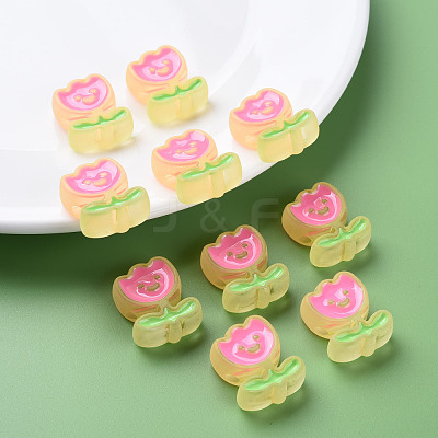 Transparent Acrylic Beads MACR-S374-03B-01-1