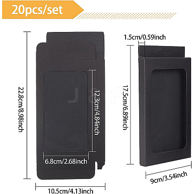 Foldable Creative Kraft Paper Box CON-BC0001-25B-02-1