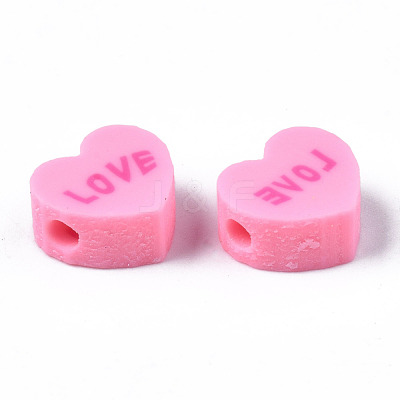 Handmade Polymer Clay Beads CLAY-N008-032F-1