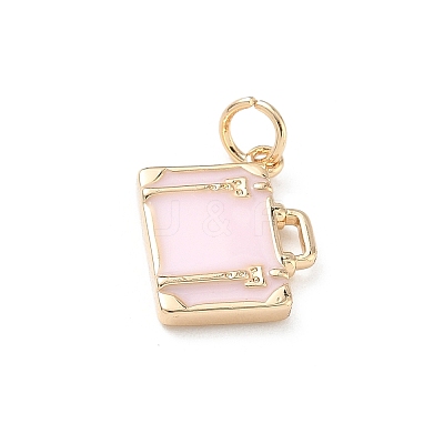 304 Stainless Steel Enamel Charms STAS-A131-03A-G-1