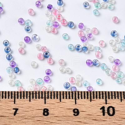 Glass Round Seed Beads SEED-S057-R-001-1