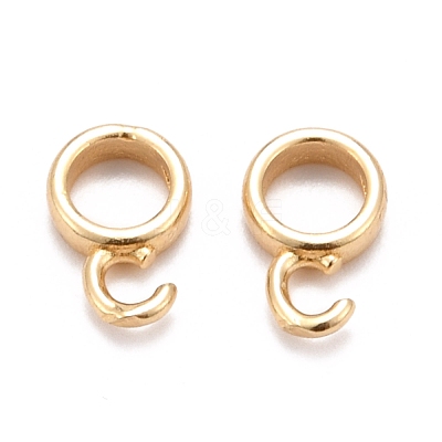 Brass Tube Bails ZIRC-I054-02G-1