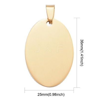 304 Stainless Steel Pendants STAS-I140-18G-1