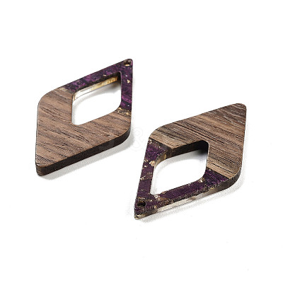 Walnut Wood Pendants FIND-Z050-02B-1