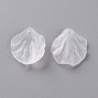 Transparent Frosted Acrylic Pendants MACR-S371-01A-701-1