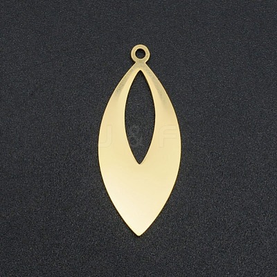 201 Stainless Steel Open Back Bezel Pendants STAS-R111-LA172-13-1