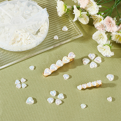 ABS Plastic Imitation Pearl Cabochons PACR-AR0001-02-1