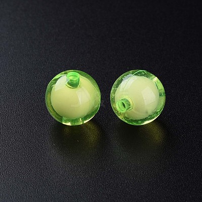 Transparent Acrylic Beads TACR-S152-16A-730-1