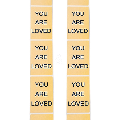 200Pcs Thank You Theme Stickers Roll DIY-M070-01E-1