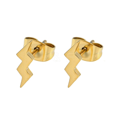 304 Stainless Steel Stud Earrings EJEW-G384-02E-1