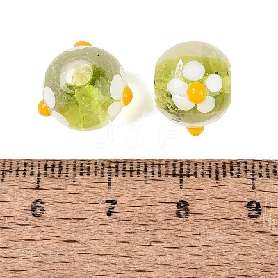 Handmade Bumpy Lampwork Beads LAMP-N042-21A-04-1