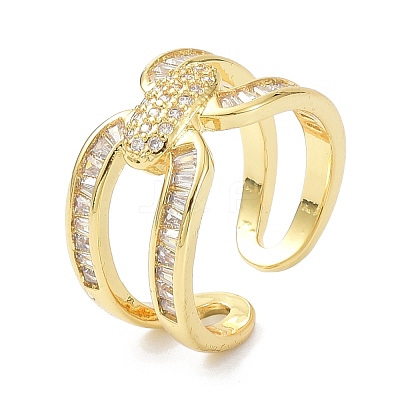 Real 18K Gold Plated Wide Band for Women ZIRC-C021-12G-1