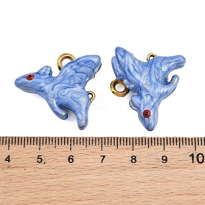 304 Stainless Steel Enamel Pendants SA-CBAF5D5-05G-1