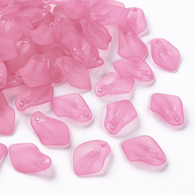 Transparent Frosted Acrylic Pendants MACR-S371-03A-704-1