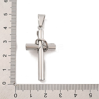 Non-Tarnish 304 Stainless Steel Pendants STAS-Z080-09P-1