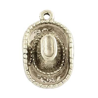 Tibetan Style Alloy Pendants LS-TIBEP-4422-AS-RS-1