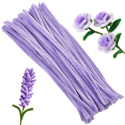 100Pcs DIY Plush Sticks FIND-SP0004-72A-1