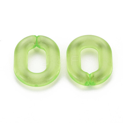 Transparent Acrylic Linking Rings MACR-S373-19-B09-1