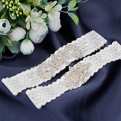 1 Set Lace Elastic Bridal Garters OCOR-GF0001-41-1