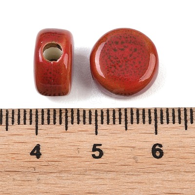 Handmade Porcelain Beads X-PORC-Q185-12mm-5-1