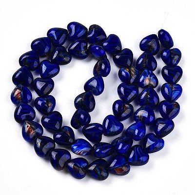 Millefiori Glass Beads Strands GLAA-T023-34E-1