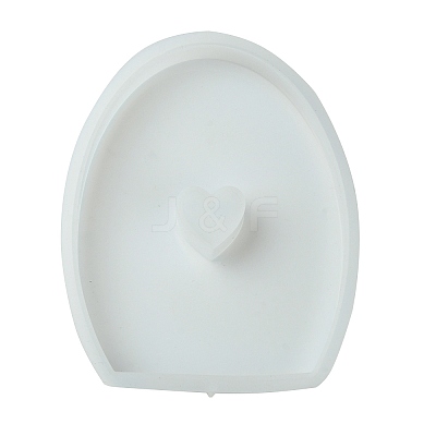 Easter Egg with Heart Shape Candle Holder Silicone Molds LS-SIL-Z019-01C-1