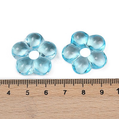 Transparent Glass Beads GLAA-F129-01J-1