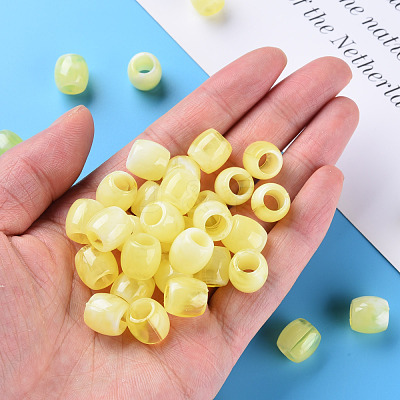 Acrylic European Beads MACR-S375-003-08-1