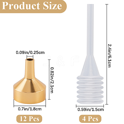 Aluminum Funnels DIY-GF0010-45D-1