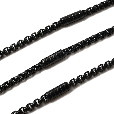 304 Stainless Steel Link Chains CHS-A012-03A-B-1