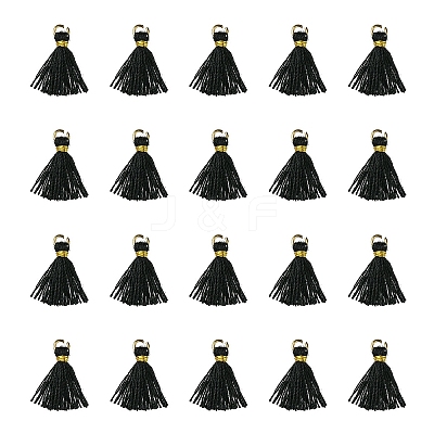 Polycotton(Polyester Cotton) Tassel Pendant Decorations FIND-YW0004-58A-1