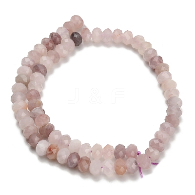 Natural Violet Strawberry Quartz Beads Strands G-Z111-A08-01-1