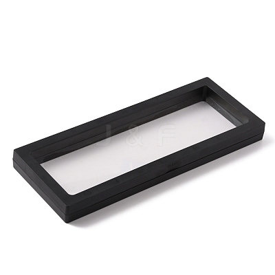 Polyethylene(PE) 3D Floating Frame Display Holder CON-WH0087-43-1