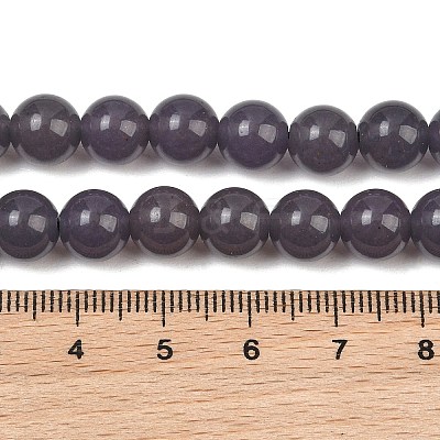 Natural Dyed White Jade Beads Strands GG-CBAEB22-B01-8mm-03-1