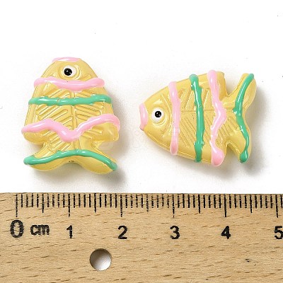 Baking Paint Glass Beads LAMP-I032-01B-1