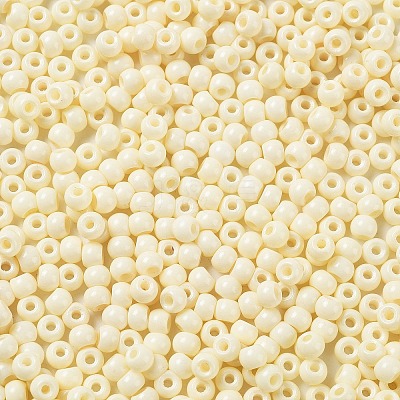 Baking Paint Glass Seed Beads SEED-H002-I-A518-1